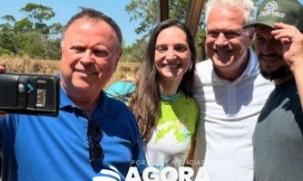 O apresentador Pedro Bial se encontra com Blairo Magg em MT e se encanta com a força do agro matogrossense
