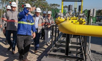 Inaugurado, gasoduto tem capacidade para abastecer 260 empresas